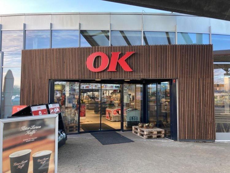 Motel Trafikcenter Saeby المظهر الخارجي الصورة